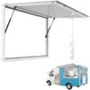 VEVOR 135x84 cm Aluminum Food Truck Window with Awning