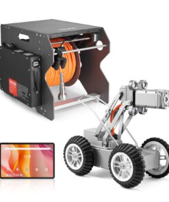 VEVOR Sewer Pipe Inspection Robot with 60m Cable