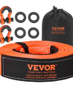 VEVOR Heavy-Duty Tow Strap Kit 16.3 Ton