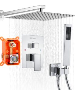VEVOR 30cm Rain Shower Faucet Set with Handheld
