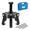 VEVOR Adjustable 3 Jaw Harmonic Balancer Puller Kit with 4 Puller Rods 100190 mm for Most Late Model Vehicles