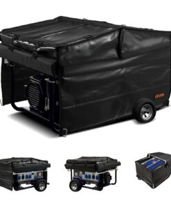 VEVOR Universal Waterproof Generator Cover 420D Oxford for 3500–12000W Generators