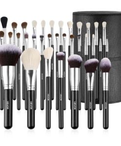 VEVOR 34-Piece Professional Makeup Brush Set with Soft Bristles for Foundation
