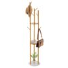 VEVOR Freestanding Coat Rack with Quartz Stone Base