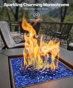 Heat-Resistant Decorative Quartz Sand Glass