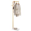 VEVOR Freestanding Coat Rack with Quartz Stone Base