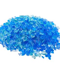 VEVOR 4.5 kg Fire Glass Rocks 19 mm for Fire Pit & Fireplace