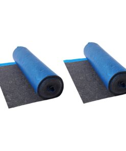 VEVOR 3mm Recycled Fiber Floor Underlayment 37.2 m² – Soundproof