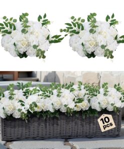 VEVOR 45 cm Artificial Rose Flower Balls for Wedding Centerpieces