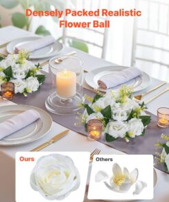 10-Pack Faux Floral Arrangements for Events & Decor