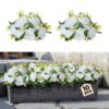 VEVOR 24cm Artificial Rose Flower Balls for Wedding Centerpieces