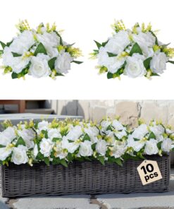 VEVOR 24cm Artificial Rose Flower Balls for Wedding Centerpieces