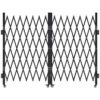 VEVOR Lockable Double Folding Security Gate with Casters