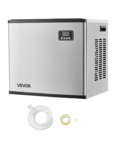 VEVOR Commercial Ice Maker 181kg/24h with 136kg Storage