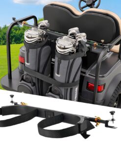 VEVOR Adjustable Golf Bag Holder Bracket for 2+2 Seat Carts