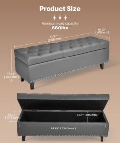 Soft Cushion & Hidden Compartment