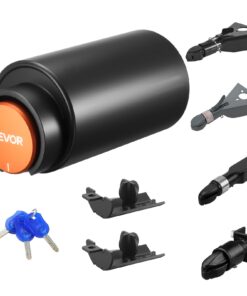 VEVOR Heavy Duty Trailer Coupler Lock for 50.6 mm & 58.6 mm Hitch – Anti-Theft