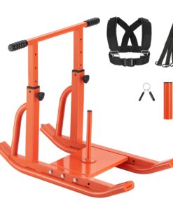 VEVOR Adjustable Weight Sled with Harness