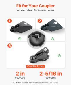Anti-Theft Tongue Lock for Trailers