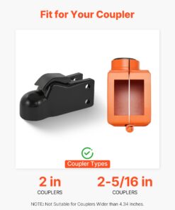 Anti-Theft Carbon Steel Hitch Lock with 3 Keys