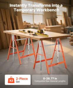 Heavy-Duty Folding Work Benches