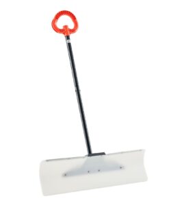 VEVOR 76 cm HDPE Snow Pusher Shovel with Metal Edge