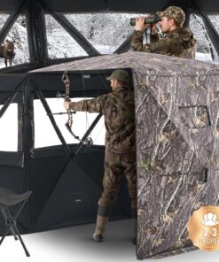 VEVOR 2-3 Person Thermal Hunting Blind Tent with Camouflage