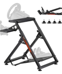 VEVOR Foldable Racing Wheel Stand for Logitech G923/G920/G29/G27