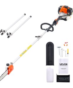 VEVOR 33CC 2-Stroke Gas Pole Saw with 20cm Bar