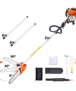 VEVOR Gas Pole Saw 43CC 2-Stroke with 25.4cm Bar