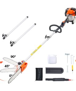 VEVOR 43CC Gas Pole Saw with Rotatable Head