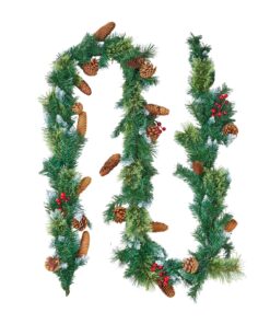 VEVOR 2.7m Christmas Garland with LED Lights