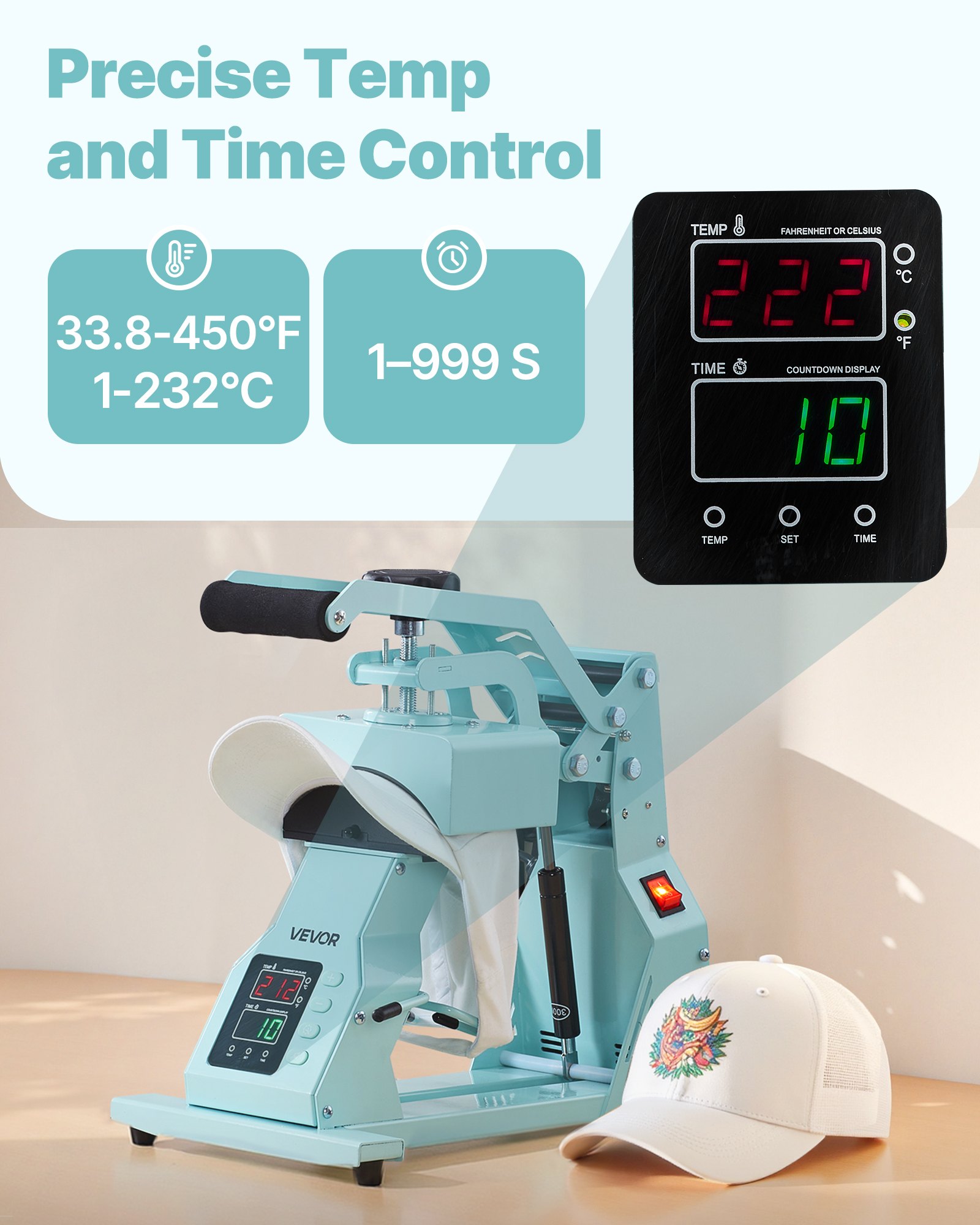 MEHIPCBLhatpressmachinef1  VEVOR Instrumenti un Citi Darbarīki | Pieejami Uzticami Mājas uzlabošanai Digital Temp Control