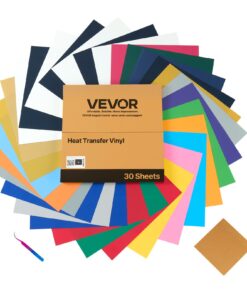 VEVOR Heat Transfer Vinyl Bundle 30 Sheets