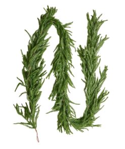 VEVOR 2.7m Faux Norfolk Pine Christmas Garland – Lush Greenery for Mantels