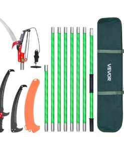 VEVOR Manual Tree Pruner with Extendable Pole 118–809.3 cm