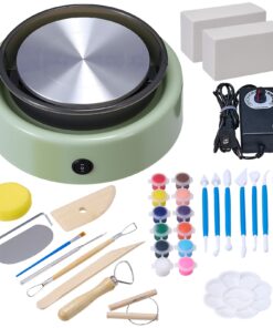 VEVOR Mini Electric Pottery Wheel for Kids with 158 mm Turntable