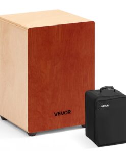 VEVOR Cajon Box Drum with Adjustable Guitar Strings