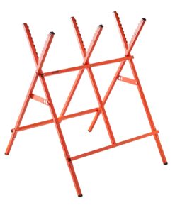 VEVOR Adjustable Height Saw Horses 2-Pack – Heavy Duty Folding Work Horses