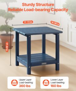 Weatherproof Patio End Table