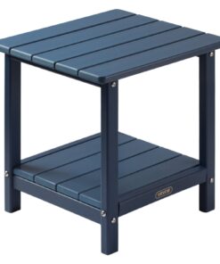 VEVOR 2-Tier HDPE Outdoor Side Table