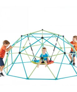 VEVOR 3m Kids Climbing Dome with Saucer Swing