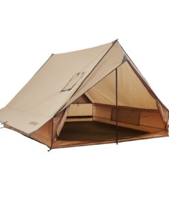 VEVOR 2-Person Lightweight Hot Tent with Stove Jack & Fireproof Ground Mat