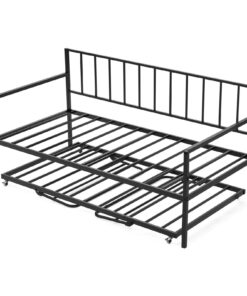 VEVOR Adjustable Twin Daybed Frame with Trundle