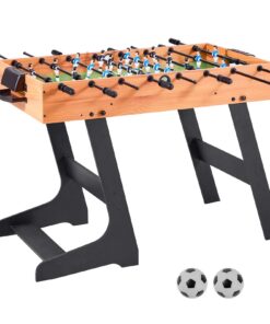 VEVOR 106 cm Foldable Foosball Table with 22 Players & 2 Balls