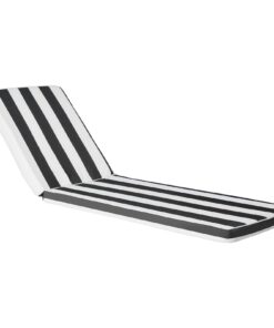 VEVOR Set of 2 Outdoor Chaise Lounge Cushions 188x56 cm Waterproof