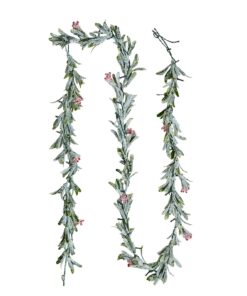 VEVOR 2.7m Christmas Garland with LED Lights