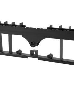 VEVOR 114 cm Skid Steer Pallet Fork Frame with Hitch Receiver & Hay Spear Sleeves