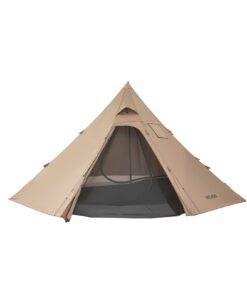 VEVOR 4-Person Lightweight Waterproof Camping Tipi Hot Tent with Stove Jack