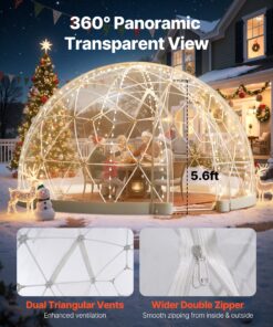 Geodesic Dome for 4–7 People